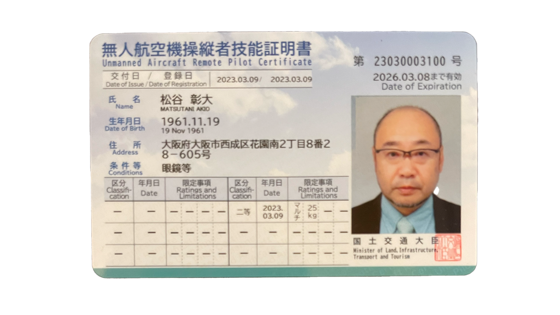 ドローンライセンス(二等無人航空機操縦士･技能証明書) pinevalley.jp